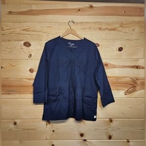 Buttersoft Navy Blue Women's Top 3/4 Sleeves Size XL